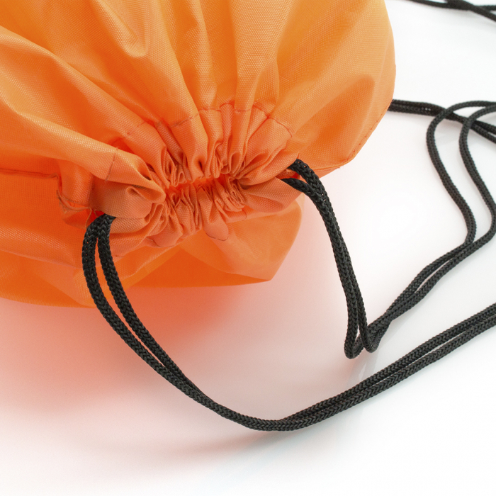 Mochila Spook de cuerdas de suave poliéster 210T en extensa gama de colores. Mochilas de cuerdas promocionales personalizadas. Regalos de empresa y corporativos personalizados