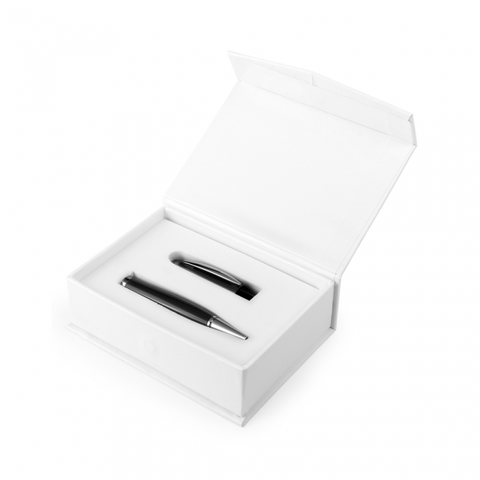 Bolígrafo Puntero USB Sivart 16GB de capacidad integrada en la capucha y puntero de suave goma a juego. Bolígrafos usb promocionales personalizados. Regalos de empresa y corporativos personalizados