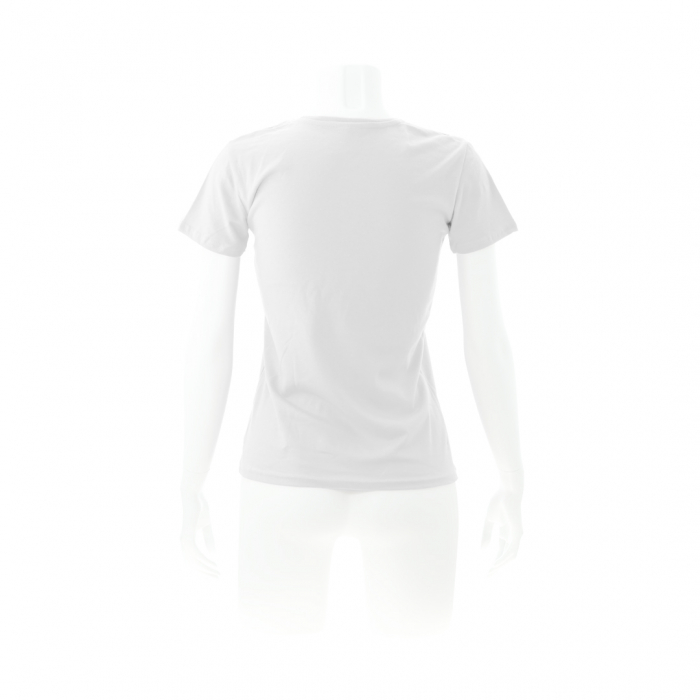 Camiseta Mujer Blanca keya WCS150. En material 100% algodón de 150g/m2. Camisetas mujer manga corta promocionales personalizadas. Regalos de empresa y corporativos personalizados