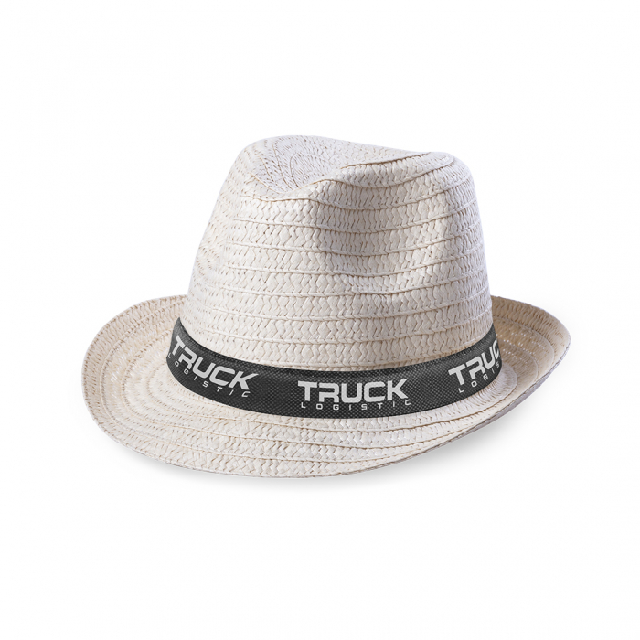 Sombrero Licem en fibra sintética de alta calidad. Sombreros verano con ala promocionales personalizados. Regalos de empresa y corporativos personalizados