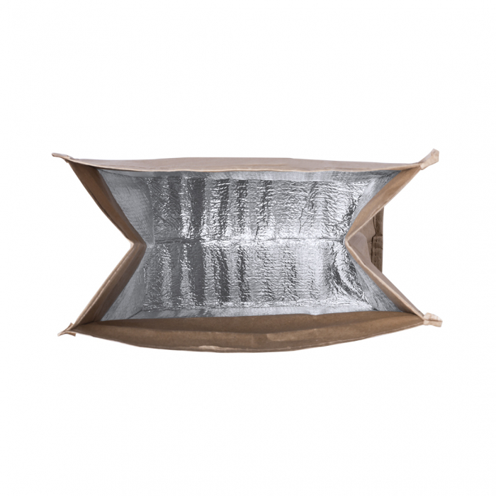Bolsa Térmica Bapom en papel resistente a la humedad de 85g/m2. Bolsas térmicas promocionales personalizadas. Regalos de empresa y corporativos personalizados