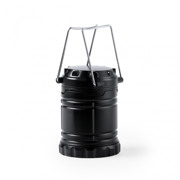 Lámpara Demil, potente lámpara plegable para los más aventureros. Lámparas plegables promocionales personalizadas. Regalos de empresa y corporativos personalizados