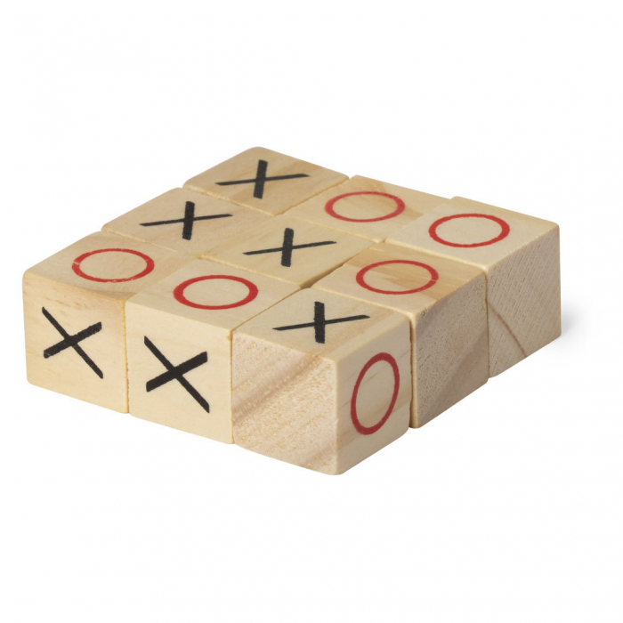 Juego Grapex de mesa en madera, presentado en estuche individual con tapa deslizante. Juegos mesa publicitarios personalizados. Regalos de empresa y corporativos personalizados