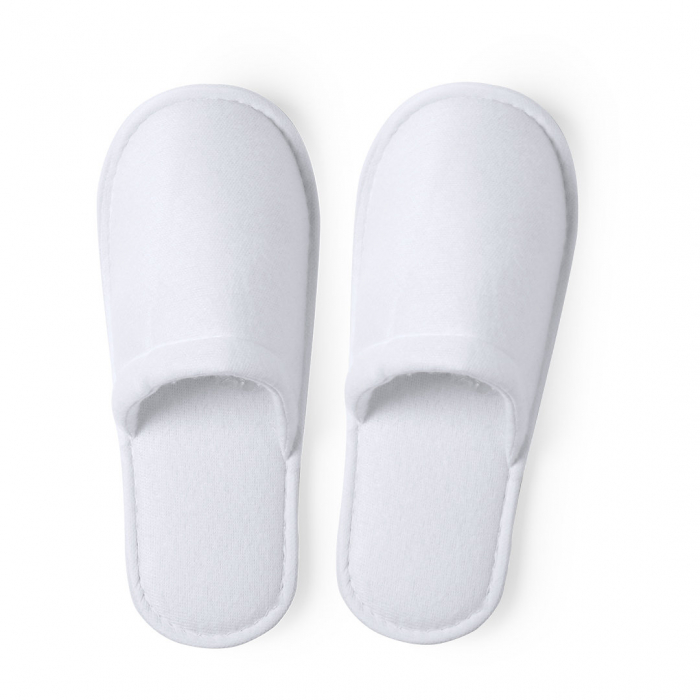 Zapatillas Tarkun unisex fabricadas en combinación de algodón y poliéster. Zapatillas casa promocionales personalizadas. Regalos de empresa y corporativos personalizados