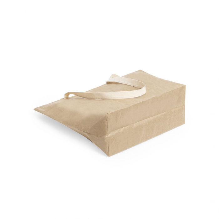 Bolsa Palzim de línea nature en resistente papel laminado de 105g/m2, altamente resistente. Bolsas papel laminado promocionales personalizadas. Regalos de empresa y corporativos personalizados.