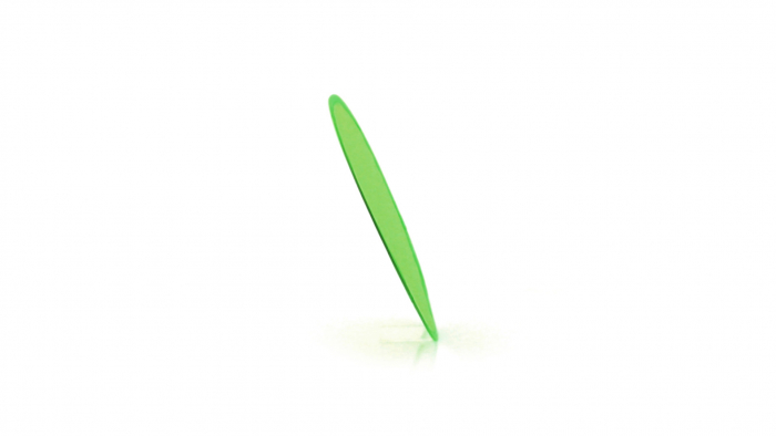 Frisbee Watson en poliéster de vivos colores, con funda individual a juego y fácil sistema de plegado para tamaño compacto. Frisbees promocionales personalizados, Regalos de empresa y corporativos personalizados