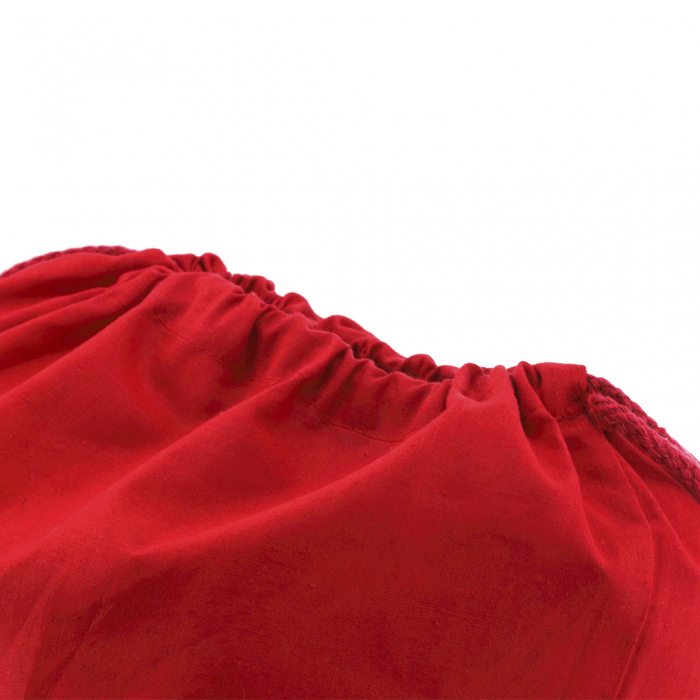 Mochila Bass de cuerdas en tejido 100% algodón de suave acabado de alegres colores. Mochilas de cuerdas promocionales personalizadas. Regalos de empresa y corporativos personalizados