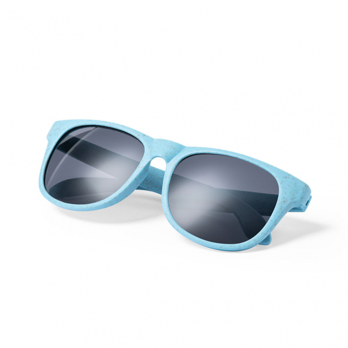 Gafas Sol Mirfat de línea nature con protección UV400 y lentes en color negro. Gafas de sol promocionales personalizadas. Regalos de empresa y corporativos personalizados