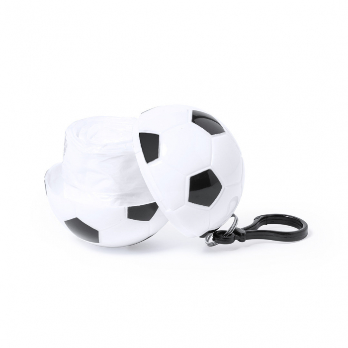 Llavero Poncho Gol con original diseño fútbol. Llaveros ponchos promocionales personalizados. Regalos de empresa y corporativos personalizados.