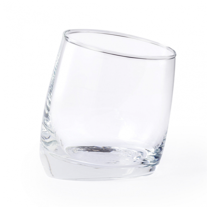 Vaso Merzex de cristal de 320ml de capacidad. Vasos de cristal promocionales personalizados. Regalos de empresa y corporativos personalizados