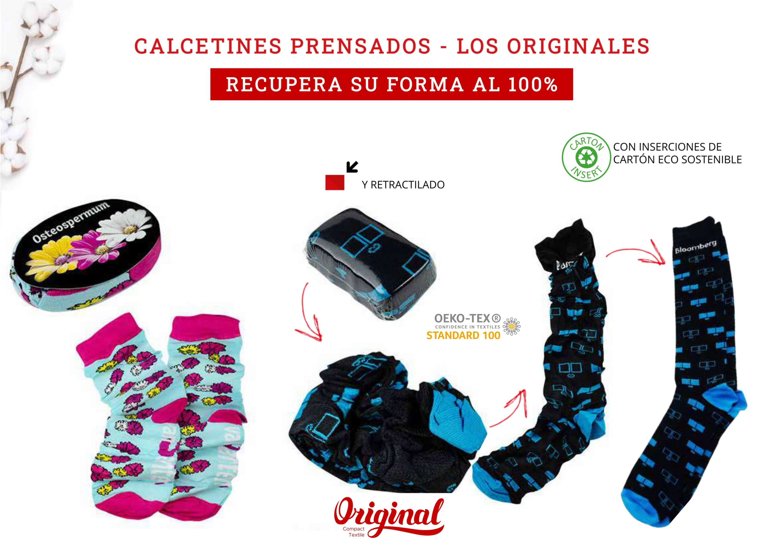 Calcetines deportivos personalizados 100% Ecológicos