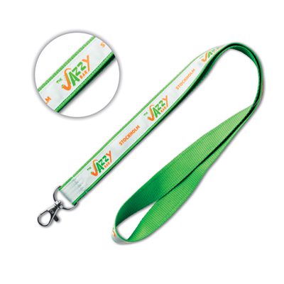 Lanyard poliéster con acabado satín