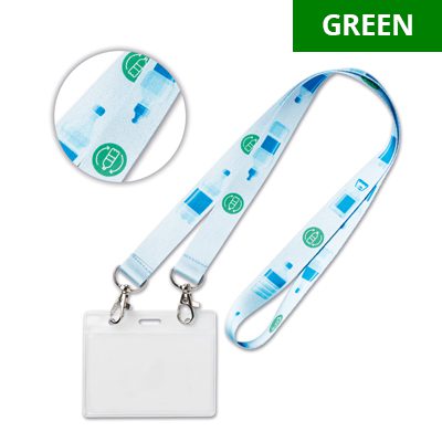 Lanyard Rpet con dos mosquetones