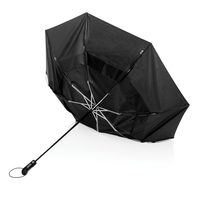 Paraguas Tornado de bolsillo Swiss Peak Aware™. Paraguas de bolsillo promocionales personalizados. Regalos de empresa y corporativos personalizados.