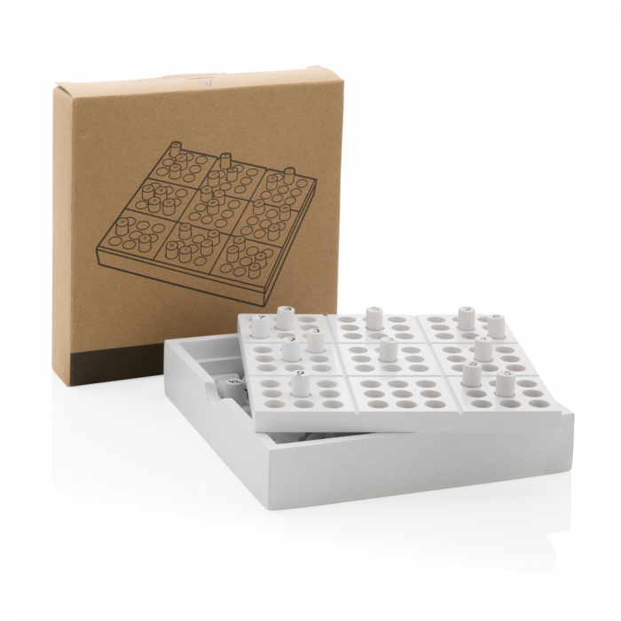 Juego Sudoku de madera. Juegos Sudoku promocionales personalizados. Regalos de empresa y corporativos personalizados.