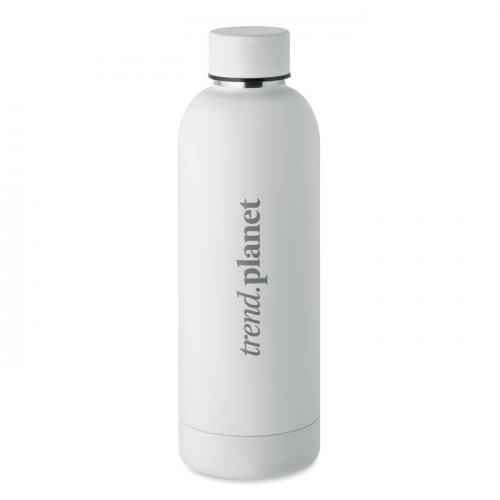 Botella acero inox reciclado de doble pared Athena. Bidones térmicos promocionales personalizados. Regalos de empresa y corporativos personalizados.