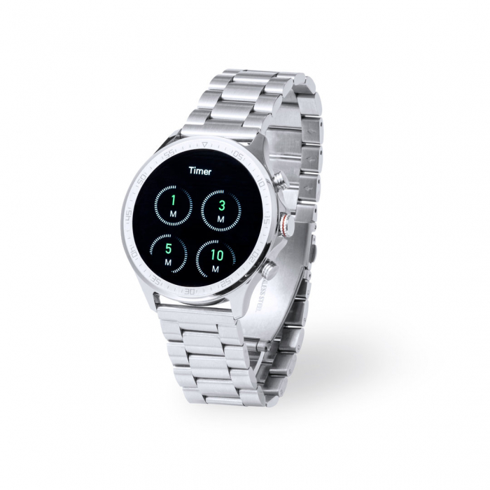Reloj Inteligente Dant multifunción de diseño casual, con conexión Bluetooth®. Relojes promocionales personalizados. Regalos de empresa y corporativos personalizados