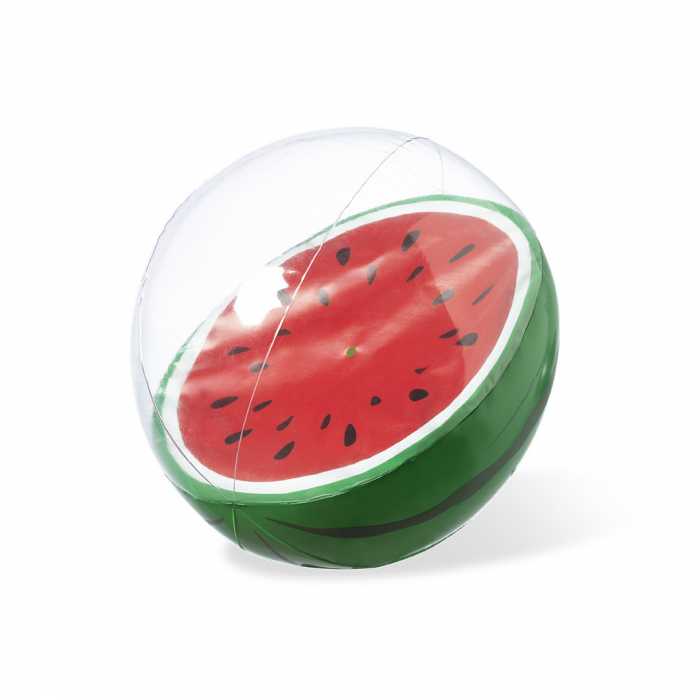 Balón Darmon de playa inflable con diseños frutales. Balones de playa promocionales personalizados. Regalos de empresa y corporativos personalizados