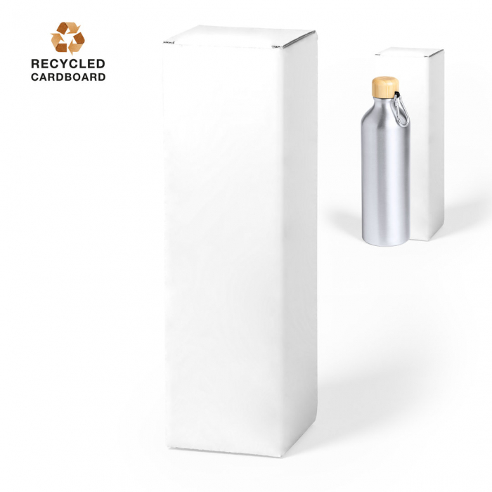 Caja Presentación Kuolux especialmente diseñada para bidones. Cajas de cartón promocionales personalizadas. Regalos de empresa y corporativos personalizados