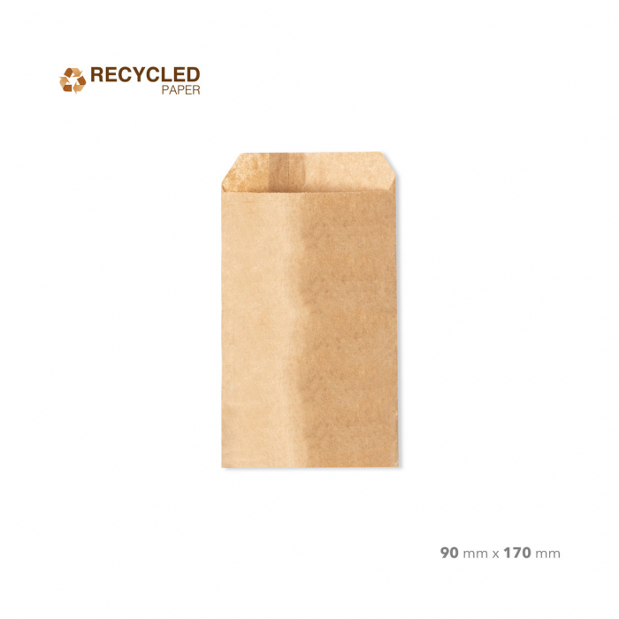 Bolsa Teiker de presentación de línea nature fabricada en papel reciclado kraft. Bolsas papel promocionales personalizadas. Regalos de empresa y corporativos personalizados