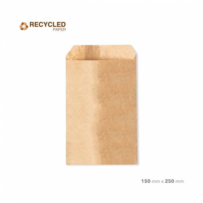Bolsa Sulim de presentación de línea nature fabricada en papel reciclado kraft. Bolsas papel promocionales personalizadas. Regalos de empresa y corporativos personalizados