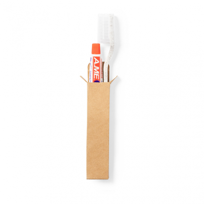 Set Dental Kit con cepillo de dientes y pasta dentífrica. Sets dentales promocionales personalizados. Regalos de empresa y corporativos personalizados