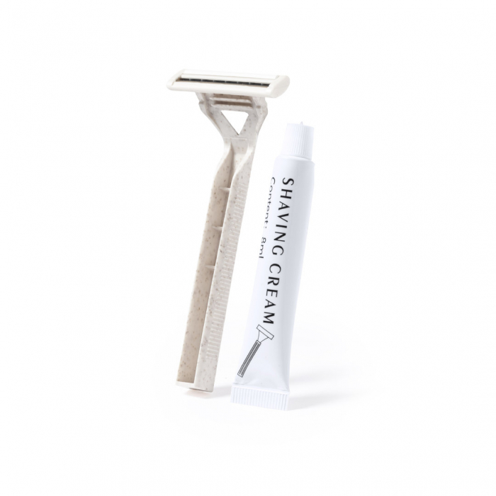 Set Shaving Kit de afeitado con cuchilla y gel de afeitar. Sets de afeitado promocionales personalizados. Regalos de empresa y corporativos personalizados