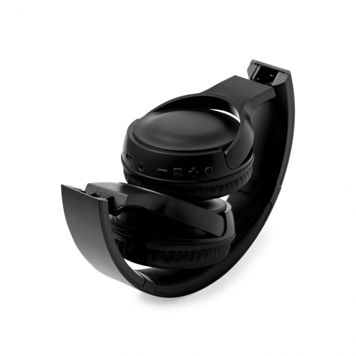 Auriculares Pendil plegables de diadema con conexión Bluetooth. Que escuchen tu marca por todo el mundo. Auriculares promocionales personalizados.