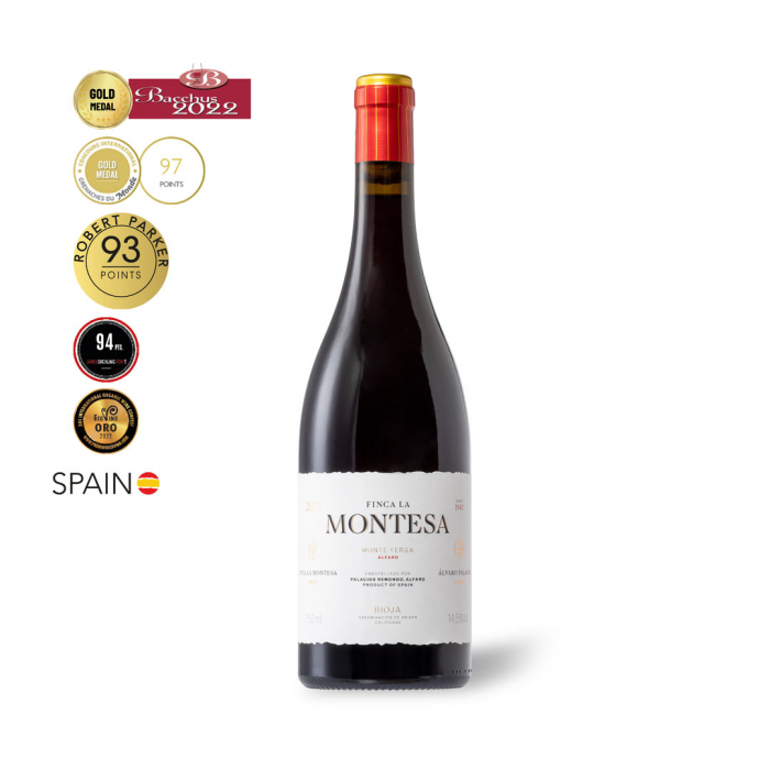 Botella Vino personalizada Tinto La Montesa