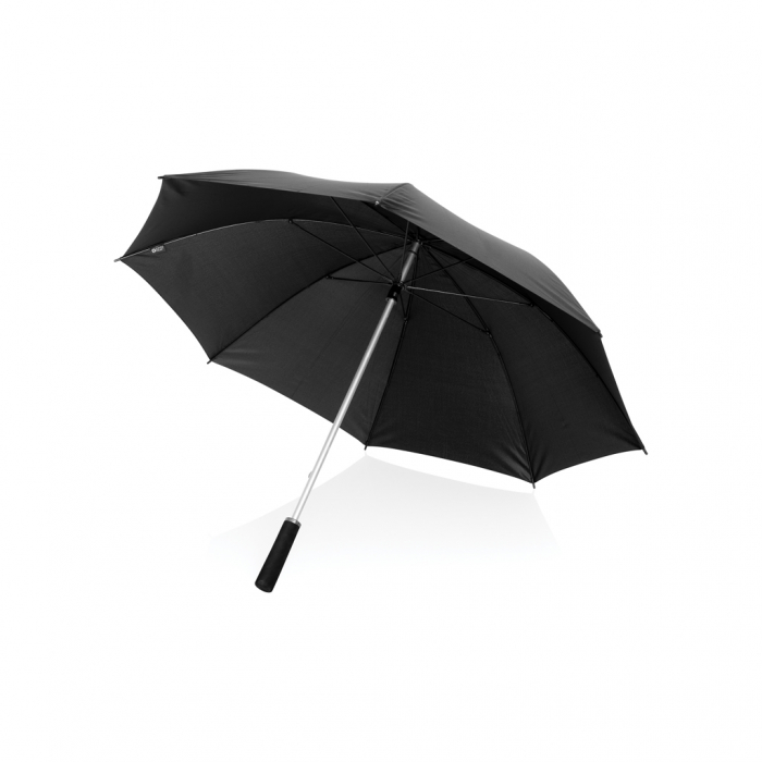 Paraguas de aluminio de 25” ultraligero Swiss Peak Aware™. Paraguas ultraligeros promocionales personalizados. Regalos de empresa y corporativos personalizados.