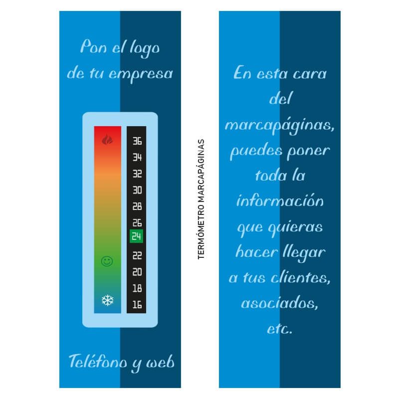 Termómetros de cristal líquido totalmente personalizados | Regalos de empresa baratos personalizados