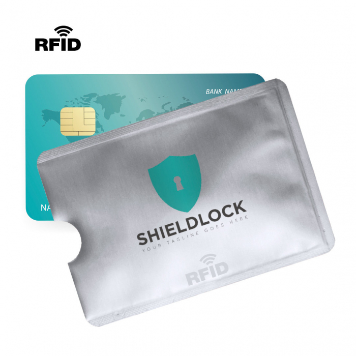 Tarjetero Becam con tecnología de seguridad RFID (Identificación por Radio Frecuencia) que mantiene seguros tus dispositivos de transmisión de identidad. Tarjeteros promocionales personalizados. Regalos de empresa y corporativos personalizados