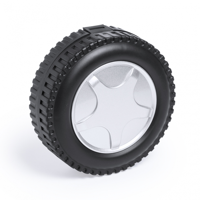 Set Herramientas Wheels de 20 accesorios en resistente estuche con diseño de rueda. Sets herramientas promocionales personalizadas. Regalos de empresa y corporativos personalizados