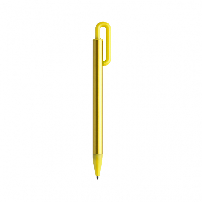 Bolígrafo Xenik con cuerpo acabado en aluminio de colores brillantes. Bolígrafos metálicos promocionales personalizados. Regalos de empresa y corporativos personalizados
