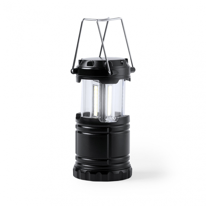 Lámpara Demil, potente lámpara plegable para los más aventureros. Lámparas plegables promocionales personalizadas. Regalos de empresa y corporativos personalizados