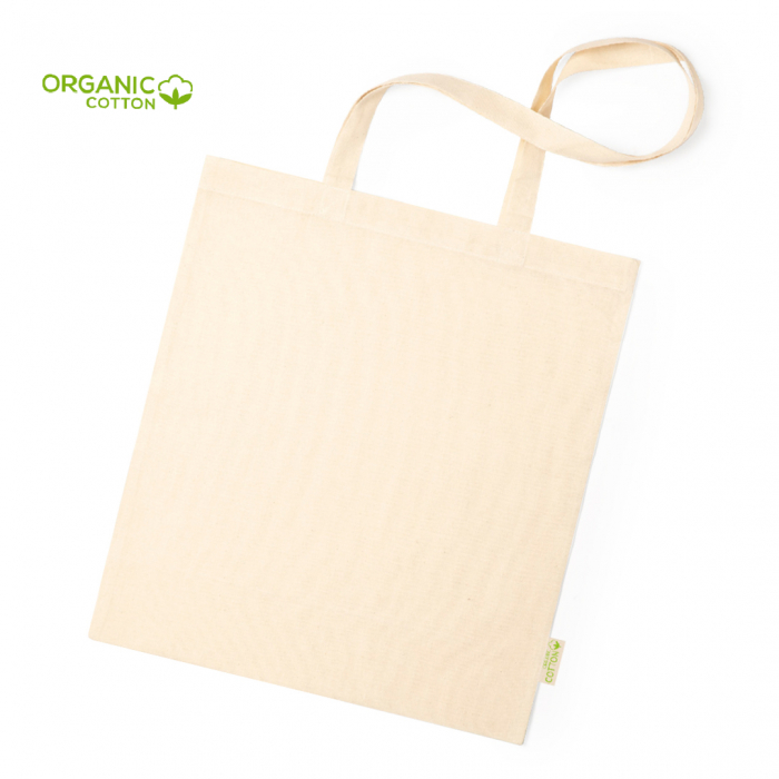 Bolsa Missam de línea nature en material 100% algodón orgánico natural de 120 g/m2. Bolsas tote bags promocionales personalizadas. Regalos de empresa y corporativos personalizados