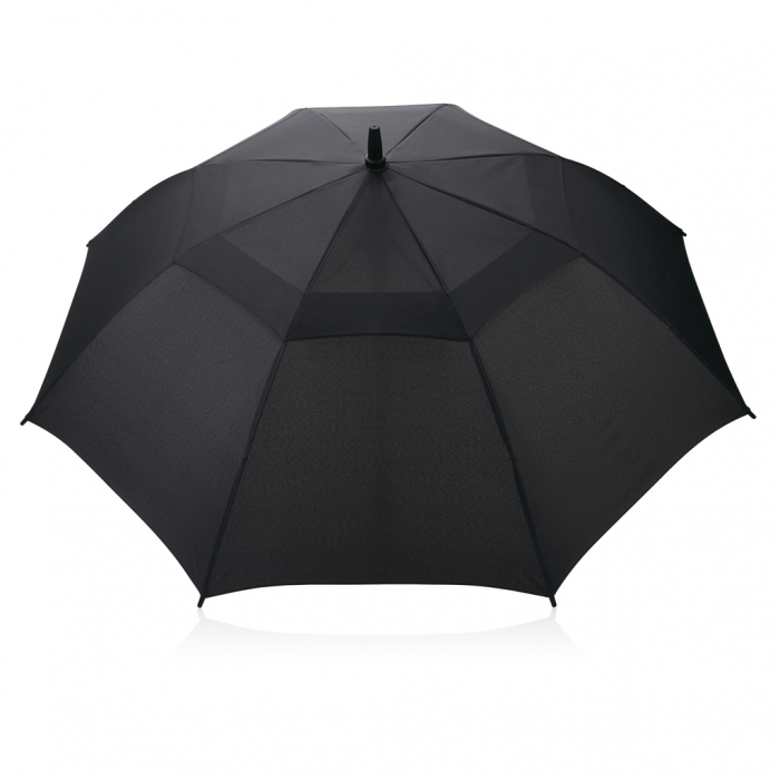 Paraguas contra tormentas Swiss Peak AWARE™ Tornado de 23". Paraguas anti tormentas promocionales personalizados. Regalos de empresa y corporativos personalizados.