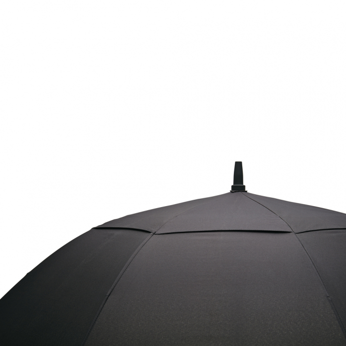 Paraguas contra tormentas Swiss Peak AWARE™ Tornado de 23". Paraguas anti tormentas promocionales personalizados. Regalos de empresa y corporativos personalizados.