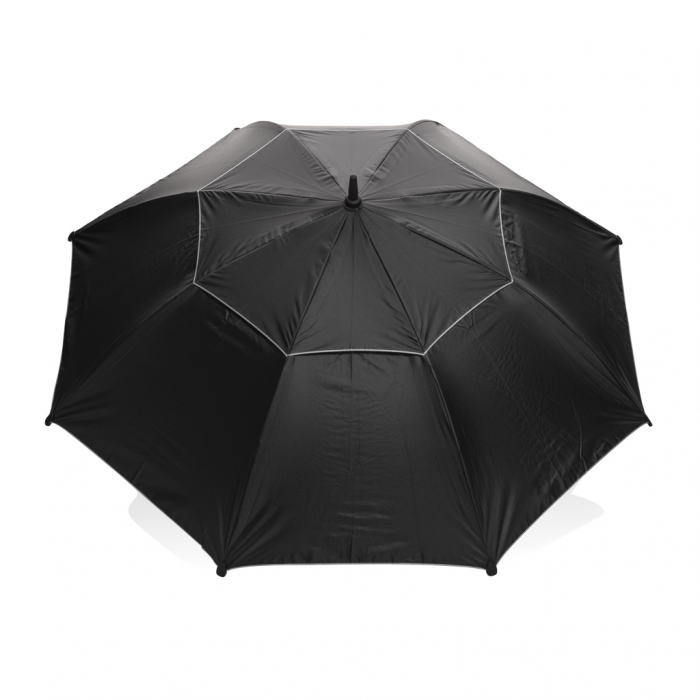 Paraguas contra tormentas Aware™ Hurricane de 27”. Paraguas anti tormentas promocionales personalizados. Regalos de empresa y corporativos personalizados.