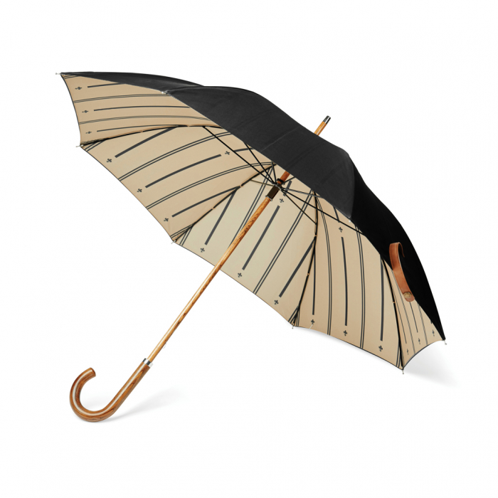 Paraguas reciclado 23" VINGA Bosler AWARE™. Paraguas elegantes promocionales personalizados. Regalos de empresa y corporativos personalizados.