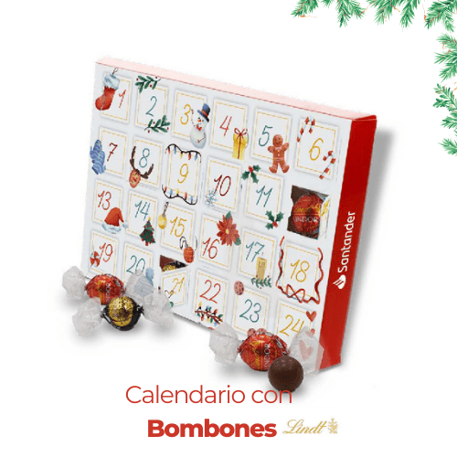 Calendario de adviento personalizadoCalendario de adviento personalizado de bombones calendario de adviento personalizado para empresas | Regalos promocionales Navidad