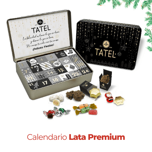 Calendario de adviento personalizado en lata calendario de adviento personalizado para empresas | Regalos promocionales Navidad