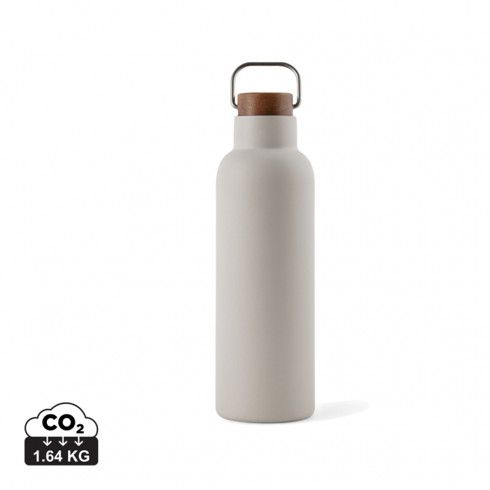 Botella vacio VINGA Ciro RCS reciclada 800 ml. Botellas térmicas de acero inoxidable reciclado promocionales personalizadas. Regalos de empresa y corporativos personalizados.