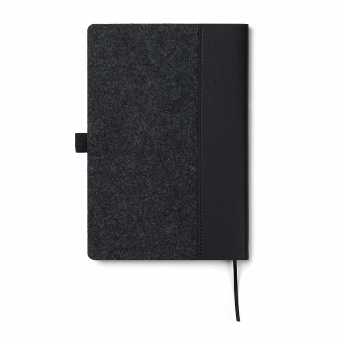 Cuaderno fieltro reciclado VINGA Albon GRS. Cuadernos elegantes de fieltro promocionales personalizados. Regalos de empresa y corporativos personalizados.