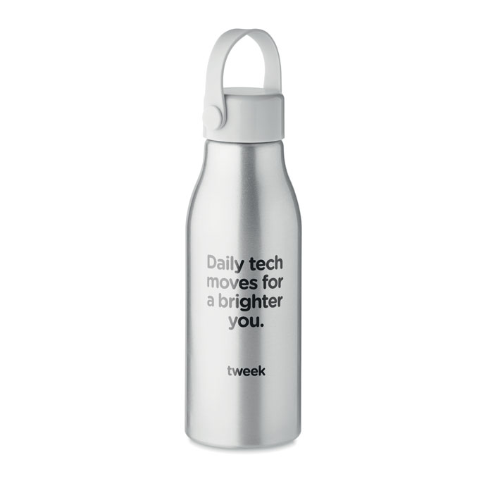 Botella de aluminio 650ml Naidon. Botellas de aluminio con asa promocionales personalizadas. Regalos de empresa y corporativos personalizados.