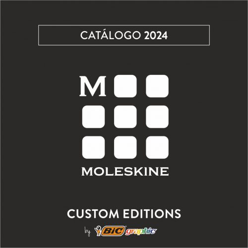 Bloc de notas personalizado Moleskine, catálogo 2024