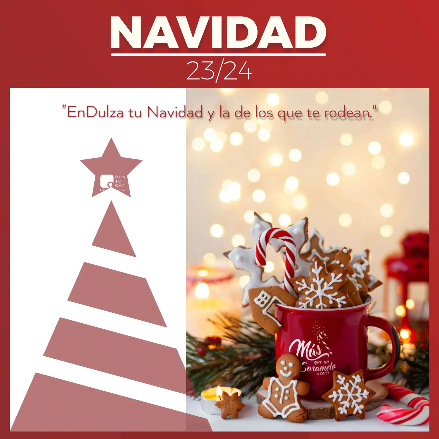 Dulces de Navidad personalizados. Bombones personalizados y caramelos personalizados