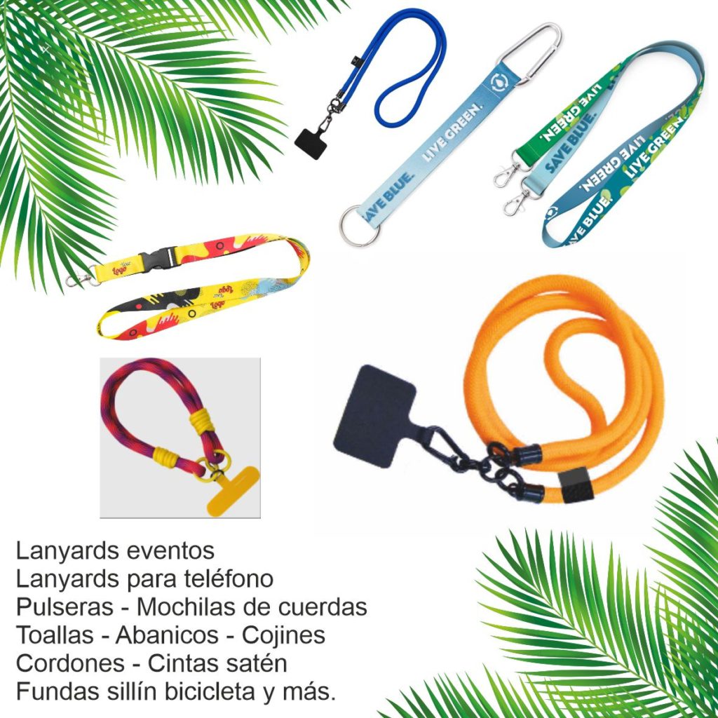 Lanyards económicos para los eventos de tu empresa, asociación o colectivo. Lanyards a todo color por las dos caras.