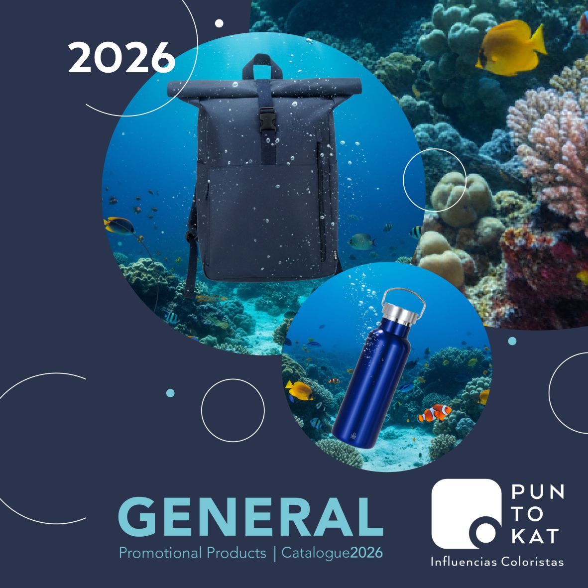 Gran variedad de productos de merchandising personalizado con logo