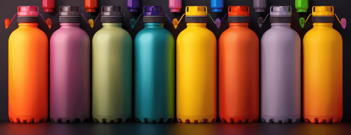 Botellas personalizadas para el verano